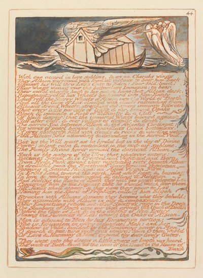 Jerusalem, Plate 44 by William Blake